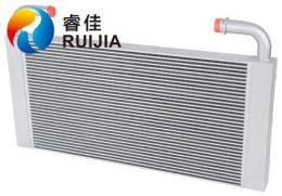 睿佳机械挖掘机液压油散热器-工程机械散热