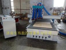 济南数控1325四工序气动四头换刀木工雕刻机