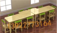 幼儿园绘画桌椅 儿童美术室桌子早教培训桌