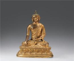 2015年现在铜鎏金释迦牟尼佛像能卖多少