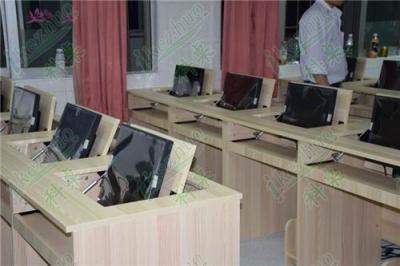 翻转电脑桌专用学校 部队 教室