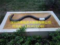 深圳校园绿地模型标本玻璃钢蚯蚓雕塑