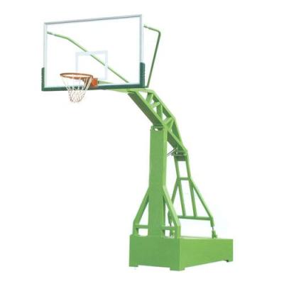 濟寧移動式籃球架批發(fā)廠家做工處處精致價格