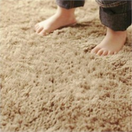 日式小清新地垫加厚纯色长条可水洗丝毛地毯
