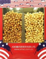 四川爆米花保溫箱展示柜成品爆米花多種口味