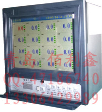 山东销售烘箱用蓝屏无纸记录仪 温度记录仪