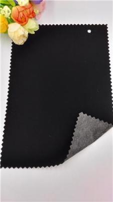 富圆NS90-2 黑色 水刺底长毛植绒布 植绒批