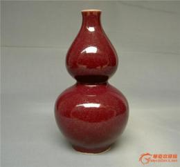 红釉葫芦瓶快速出售 哪里能够收购