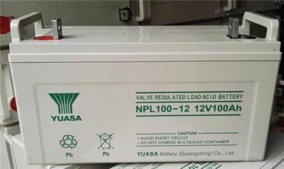 YUASA NPL100-12 12V100AH房车 不间断电源