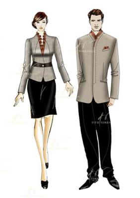 承接工作服及时装的设计定做服务 专业打造