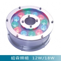 昭森照明厂家供应LED水底灯喷泉灯工程品质
