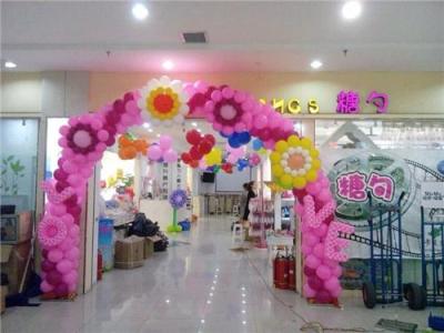展會(huì)氣球拱門(mén)布置 活動(dòng)氣球供應(yīng)