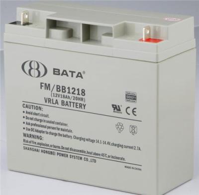 BATA蓄电池FM/BB1275T鸿贝12V75AH/20HR